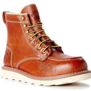 NEW Herman Survivors Men's Oakridge 6"‎ Steel Toe Work Boots Leather Size 7½